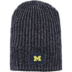 Женская темно-синяя шапка Love Your Melon Michigan Wolverines Unbranded