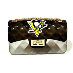 Кошелек Cuce Pittsburgh Penguins Jelly через плечо Unbranded