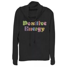 Пуловер в стиле ретро с воротником-хомутом для юниоров &quot;Positive Energy&quot; Unbranded
