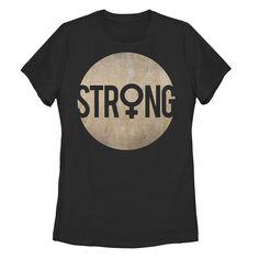 Детская футболка с логотипом &quot;Strong&quot; и изображением Венеры Unbranded