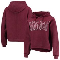 Женский пуловер с капюшоном Pressbox Maroon Texas A&amp;M Aggies Southlawn Unbranded