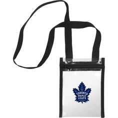 Прозрачная большая сумка через плечо Toronto Maple Leafs To Go Unbranded