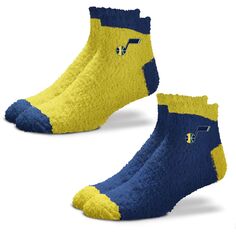 Женские мягкие носки для сна Utah Jazz для босых ног, комплект из 2 штук Unbranded