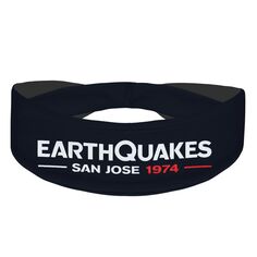 Черный - Охлаждающая повязка на голову с альтернативным логотипом San Jose Earthquakes Unbranded