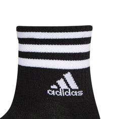 Набор из 3 женских носков adidas с амортизацией и 3 полосками 3.0 High Quarter adidas, бежевый