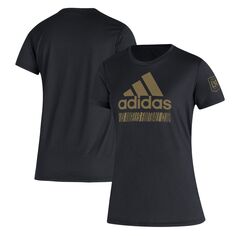 Женская черная футболка adidas LAFC Creator Vintage adidas