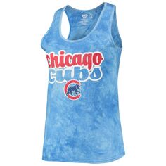 Женский комплект из топа и шорт на бретельках Concepts Sport Royal Chicago Cubs Billboard Racerback Unbranded