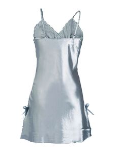 Женская ночная рубашка с атласной кружевной отделкой, пижамное платье ALLEGRA K