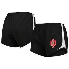 Женские черные спортивные шорты Indiana Hoosiers Unbranded