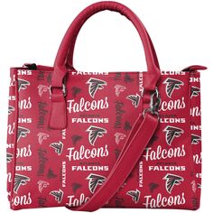 Сумка-тоут с повторяющимся узором Brooklyn FOCO Atlanta Falcons Unbranded