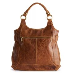 Универсальная кожаная сумка-саквояж AmeriLeather Judelle AmeriLeather, коричневый