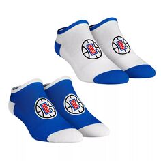 Женские носки Rock Em LA Clippers Core Team, комплект из 2 коротких носков до щиколотки Unbranded