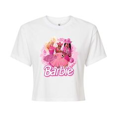 Укороченная футболка с рисунком Barbie для детей Juniors&apos; Selfie Barbie