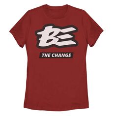 Детская футболка с логотипом в уличном стиле «Be The Change» Unbranded