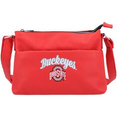 Женская сумка через плечо FOCO Ohio State Buckeyes с логотипом и надписью Unbranded