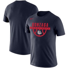 Футболка с коротким рукавом Nike Gonzaga Bulldogs, нави