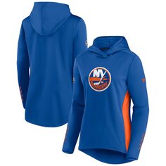 Пуловер с капюшоном Fanatics Branded New York Islanders, роял