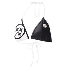 Топ бикини G-III 4Her by Carl Banks Pittsburgh Steelers, черный
