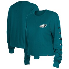 Футболка с длинным рукавом New Era Philadelphia Eagles, зеленый