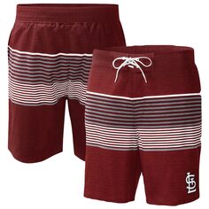 Пляжные шорты G-III Sports by Carl Banks St Louis Cardinals, красный