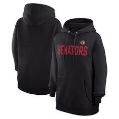 Пуловер с капюшоном G-III 4Her by Carl Banks Ottawa Senators, черный