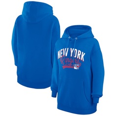 Пуловер с капюшоном G-III 4Her by Carl Banks New York Rangers, синий