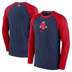 Футболка с длинным рукавом Nike Boston Red Sox, нави