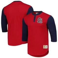 Футболка с длинным рукавом Mitchell &amp; Ness St Louis Cardinals, красный