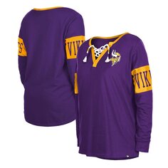 Футболка с длинным рукавом New Era Minnesota Vikings, фиолетовый
