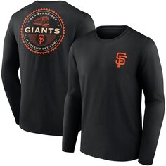 Футболка с длинным рукавом Fanatics Branded San Francisco Giants, черный