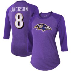 Футболка с длинным рукавом Majestic Threads Baltimore Ravens, фиолетовый