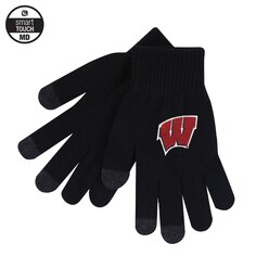 Перчатки LogoFit Wisconsin Badgers
