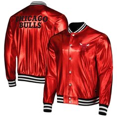 Куртка The Wild Collective Chicago Bulls, красный