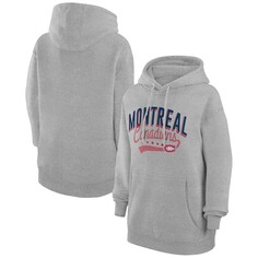 Пуловер с капюшоном G-III 4Her by Carl Banks Montreal Canadiens, серый