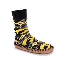 Носки Muk Luks Iowa Hawkeyes, черный