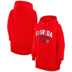 Пуловер с капюшоном G-III 4Her by Carl Banks Florida Panthers, красный