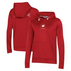 Пуловер с капюшоном Under Armour Wisconsin Badgers, красный