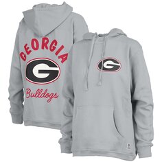 Пуловер с капюшоном Pressbox Georgia Bulldogs, серый
