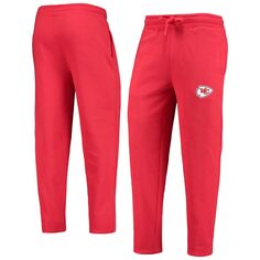 Мужские красные спортивные штаны Kansas City Chiefs Starter Option Run с логотипом