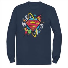 Мужская футболка с логотипом DC Comics Superman Planet на груди