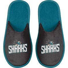 Мужские шлепанцы FOCO San Jose Sharks Scuff