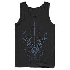 Мужская майка Harry Potter Deathly Hallows 2 Expecto Patronum Stag Licensed Character