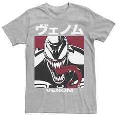 Мужская футболка с подшипником Marvel Venom Kanji