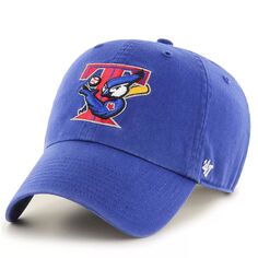 Мужская регулируемая шляпа с логотипом Royal Toronto Blue Jays Team &apos;47 Cooperstown Collection