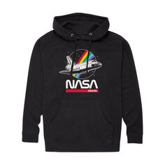 Мужская худи NASA Atlantis Rainbow с капюшоном Licensed Character