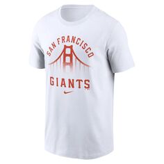 Мужская белая футболка с графическим рисунком Nike San Francisco Giants 2021 City Connect