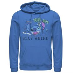 Мужская толстовка Disney Lilo &amp; Stitch Stay Weird Stitch