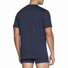 Мужская классическая хлопковая футболка с круглым вырезом Tommy Hilfiger, комплект из 3 влагоотводящих материалов