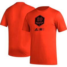 Мужская футболка adidas Orange Houston Dynamo FC Icon