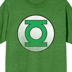 Мужская зеленая футболка с фонарем DC Comics Licensed Character